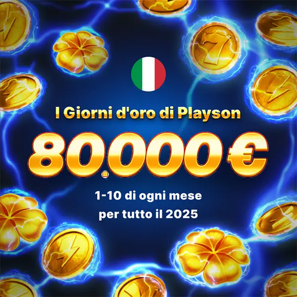 I Giorni d'oro di Playson 2025