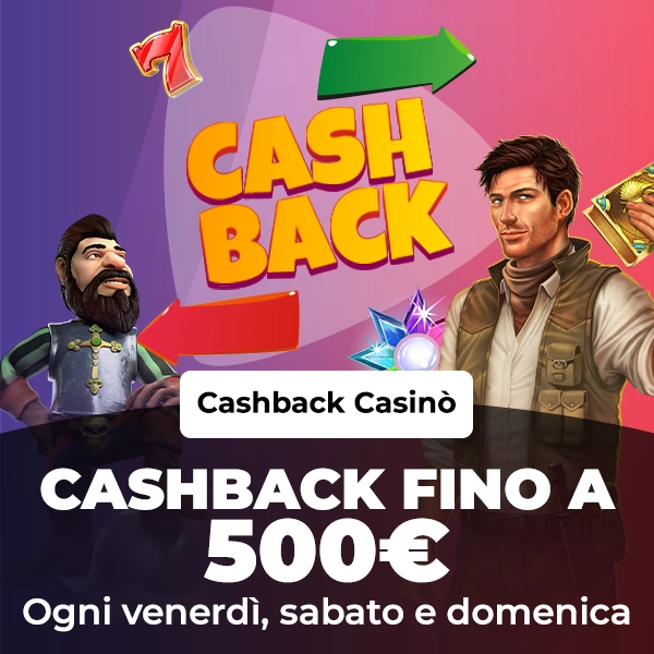 Cashback del Weekend